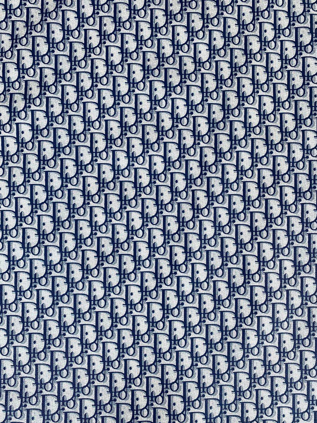 Classic Leather Case Fabric,Handmade Bag Fabric,Hand-made Shoe Fabric (Blue)