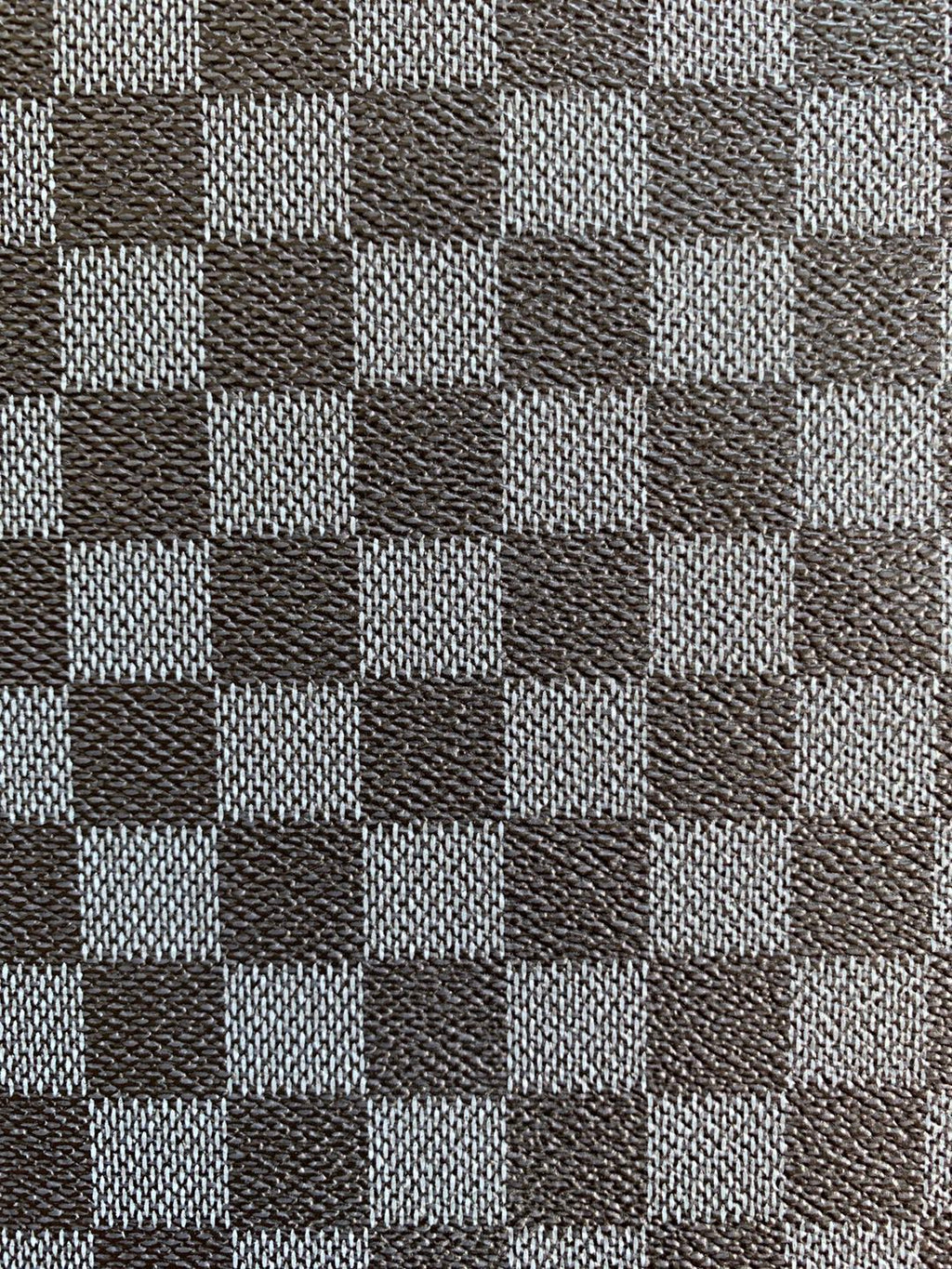 Classic Plaid Leather Fabric Handmade Shoes Fabric，The Purse Fabric Bags fabric