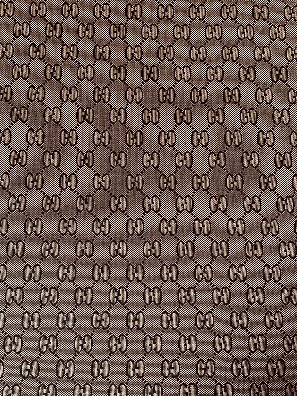 Classic Gucci Knitting Jacquard Cloth Fabric ,Pants Knitted Fabric , Fabric ,Elastic Fabric,Woman's Dress Fabric(Yellow)