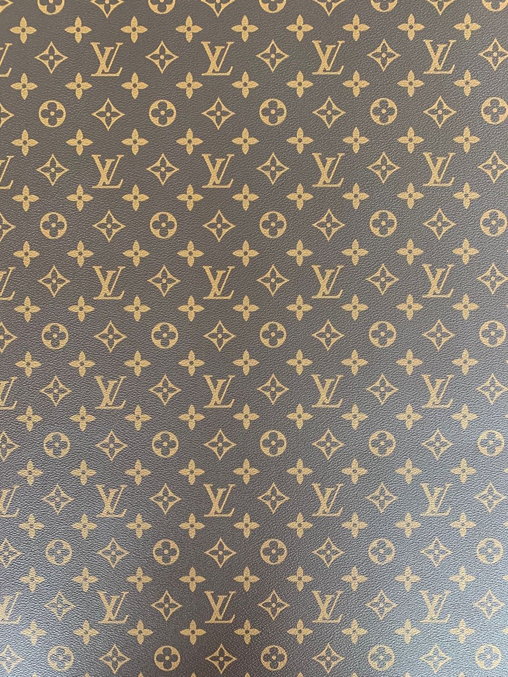 Fashion LV vinyl crafting leather fabric Bag leather ,shoes leather ,Handicraft leather By Yards