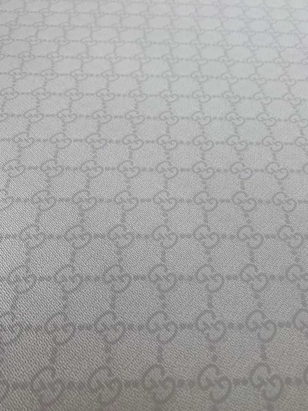 Classic Gucci crafting leather fabric Bag leather ,shoes leather ,Handicraft leather By Yard（White）