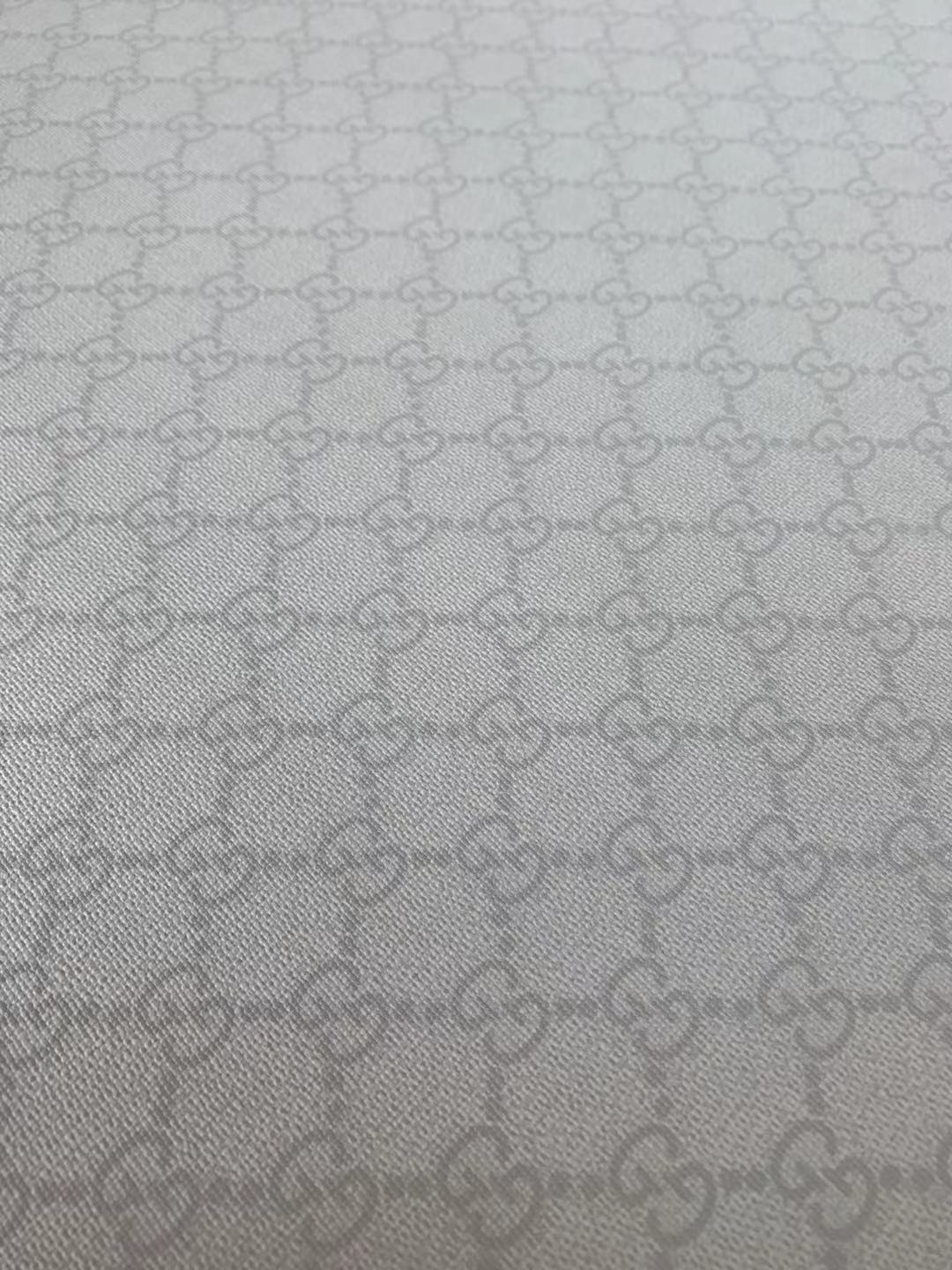 Classic Gucci crafting leather fabric Bag leather ,shoes leather ,Handicraft leather By Yard（White）