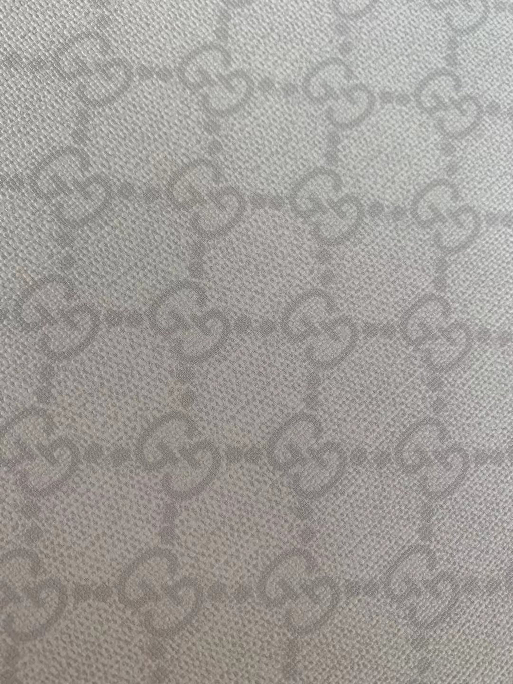 Classic Gucci crafting leather fabric Bag leather ,shoes leather ,Handicraft leather By Yard（White）