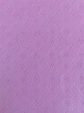 Fashion Embossed LV Crafting Leather Fabric For Handmade Bags ,Shoe and DIY Handicrafts By Yards (Purple)
