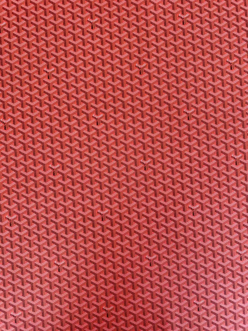Classic  Leather Fabric , Handmade Shoes Leather, Hand-made Bags Fabric,Handicraft Leather Fabric By Yard (Orange)