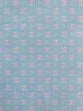 Classic Leather Fabric Customized Bag Leather Hand-Made Shoes Leather By Yards (Sky Blue )