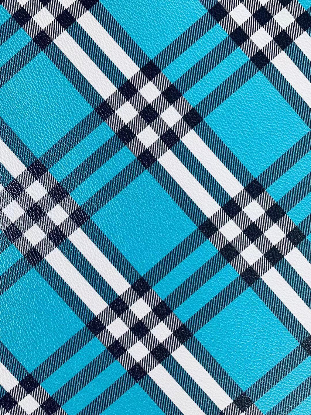 Classics Leather Fabric, Bags Leather Fabric, Shoes Leather Material Fabric By Yard (Sky Blue )