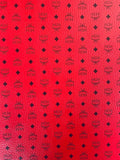 Classic Leather Case Fabric,Handmade Bag Fabric,Hand-made Shoes Fabric (Red)
