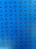 Classic Leather Case Fabric,Handmade Bag Fabric,Hand-made Shoes Fabric (Blue)
