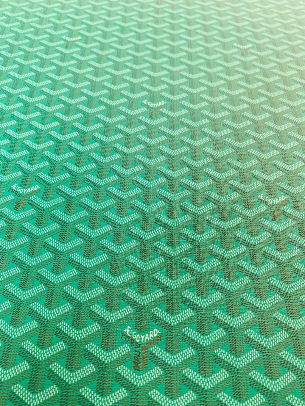 Classic  Leather Fabric , Handmade Shoes Leather, Hand-made Bags Fabric,Handicraft Leather Fabric By Yard (Cyan)