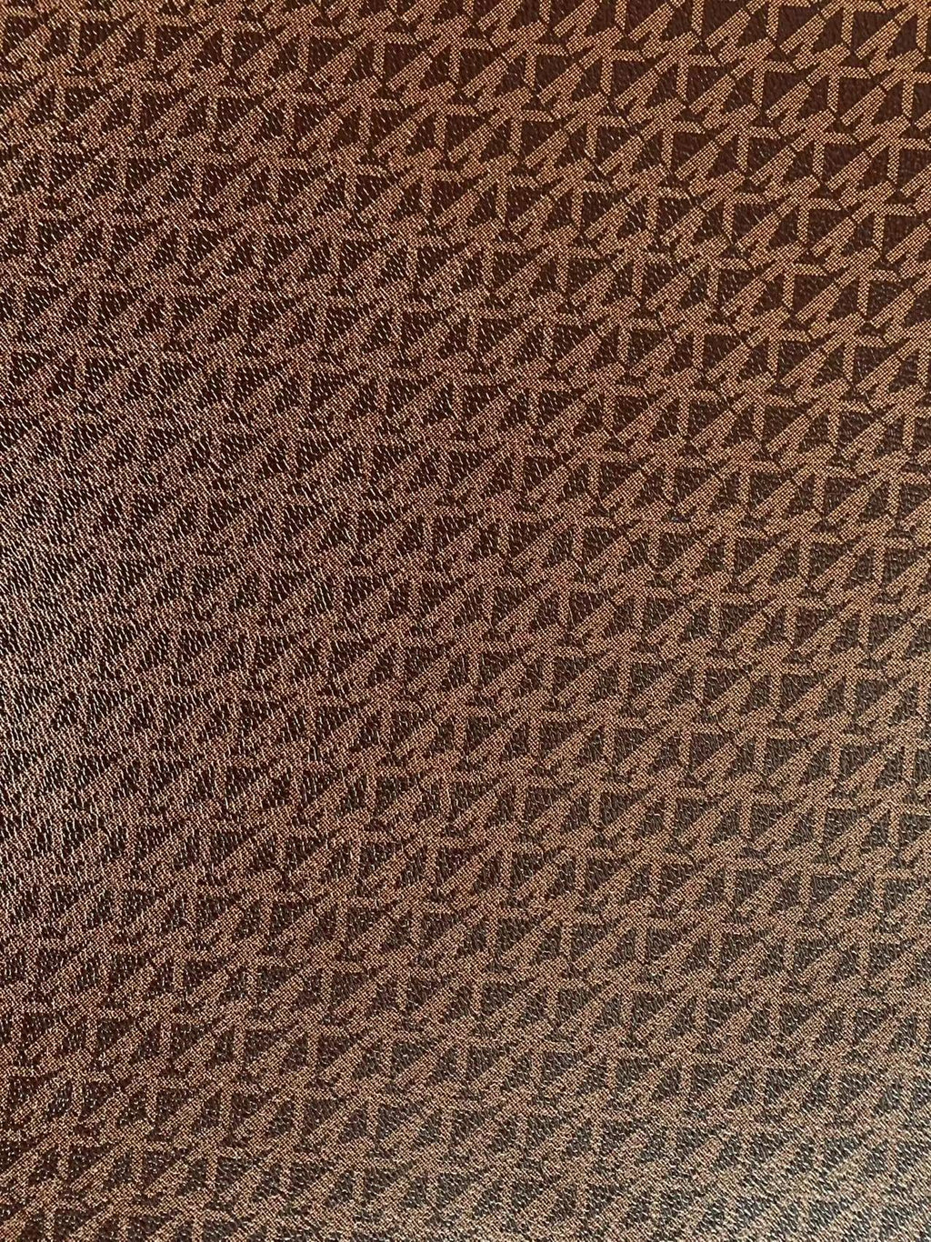 Fashion MK Leather Case Fabric Handmade Bag Fabric, Hand-made Shoes Leather Fabric By Yard( (Dark Brown )