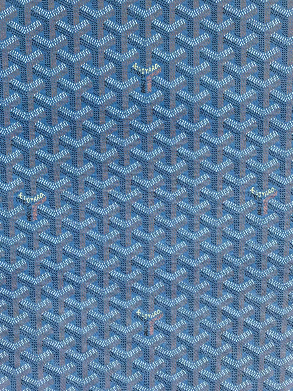 Printing Fabric Clothes Fabric Mask Fabric Shoes Fabric Elastic fabric For Handmade Goods By Yard (Blue)