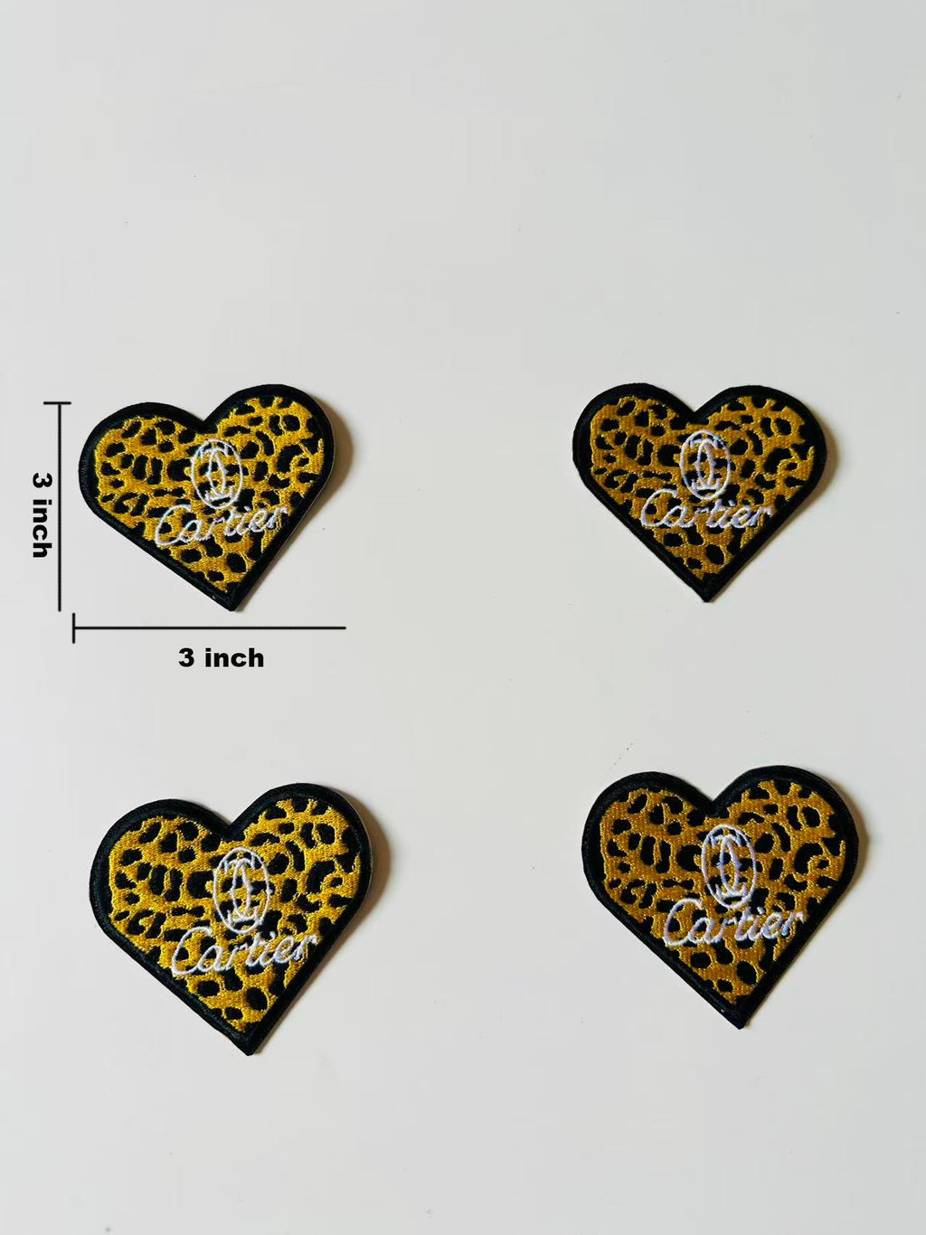 Craft Embroidery Cartier Jacquard Patches For Customized Clothing