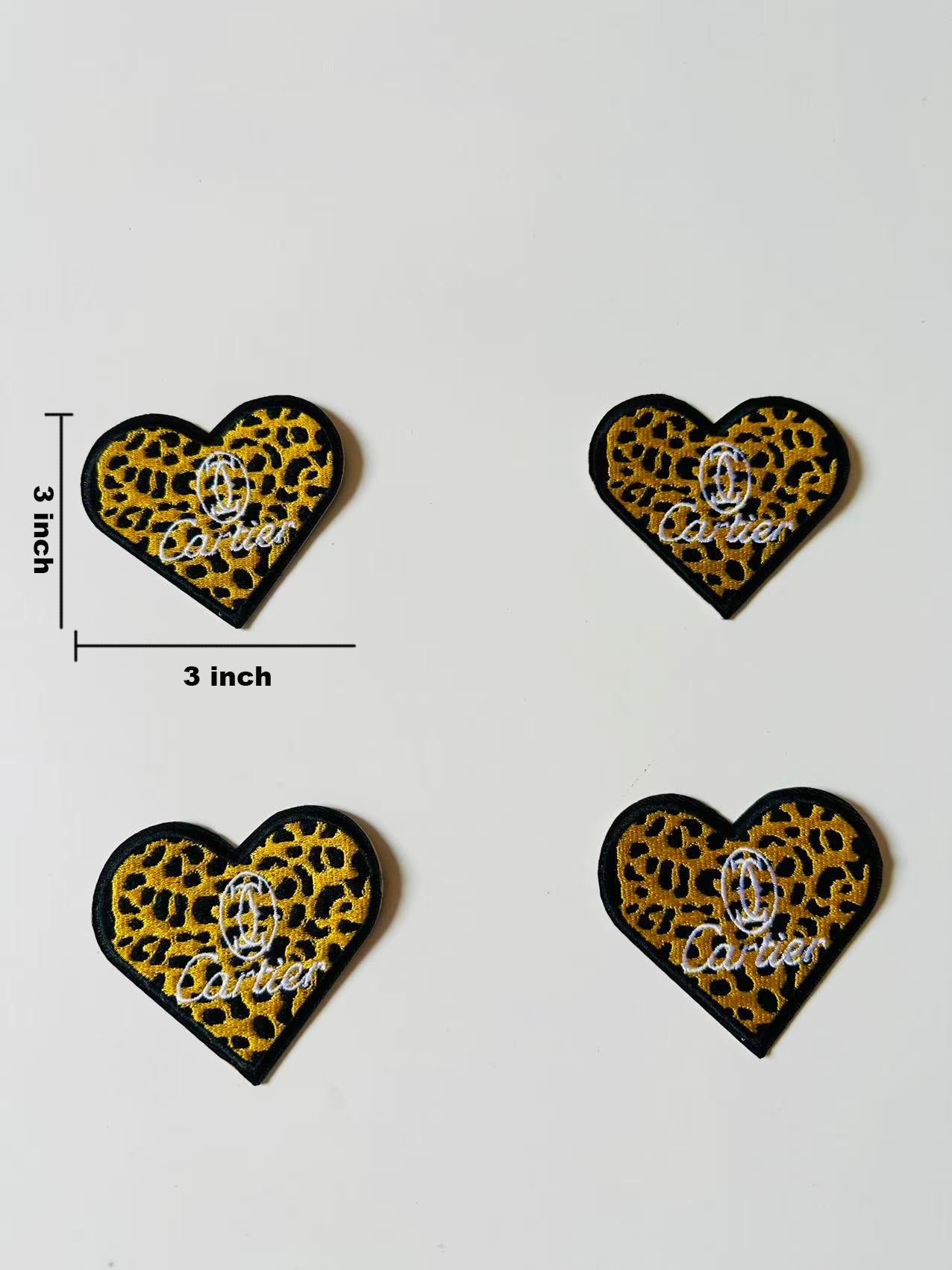 Craft Embroidery Cartier Jacquard Patches For Customized Clothing