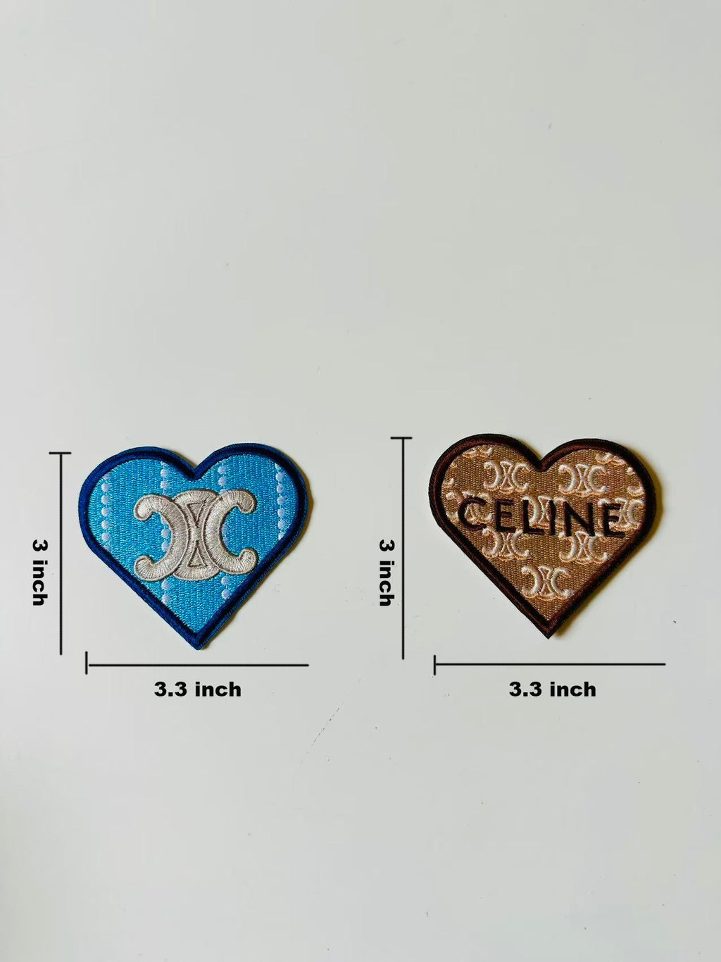 Craft Embroidery Celine Jacquard Patches For Customized Clothing