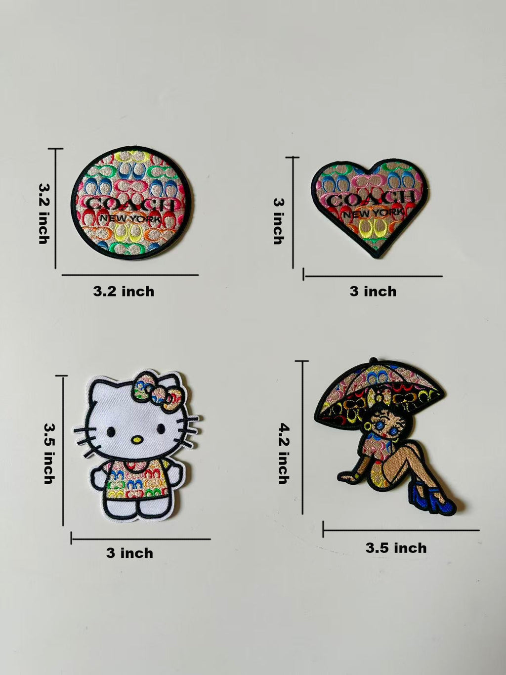 Craft Embroidery Coach Jacquard Patches For Customized Clothing