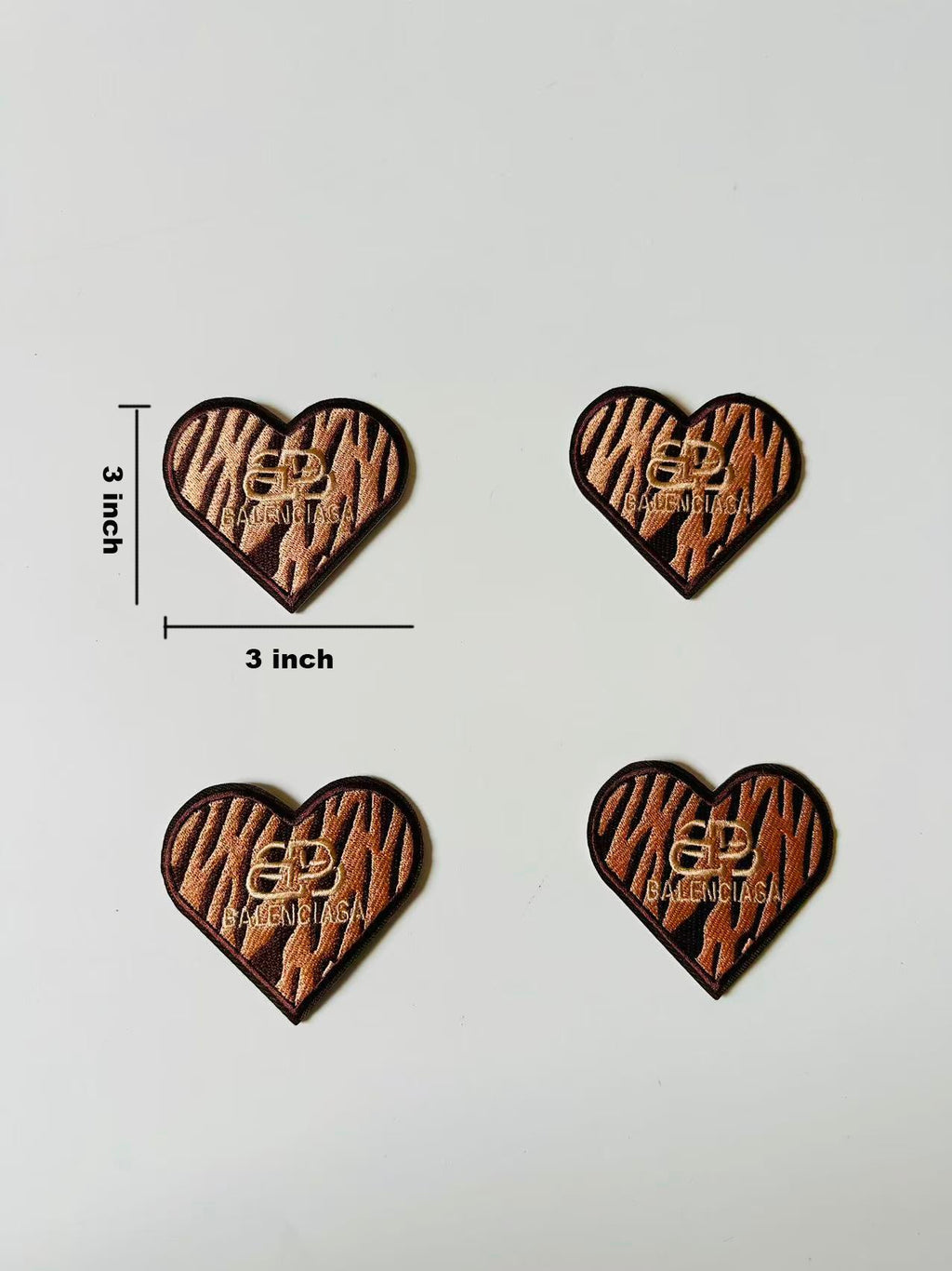 Craft Embroidery Balenciaga Jacquard Patches For Customized Clothing