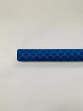 Classic Navy Blue Gucci Design Leather Case Fabric,Handmade Bag Fabric,Hand-made Shoes Leather By Yards