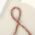 Craft 8MM Wool with Polyester Blended Yarn For Handmade DIY Sewing ,Shoelace Goods By Yard