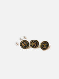 1 PC 0.8 inch Handicraft  Button Metal Material For Apparel