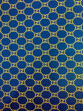 Craft Black With Yellow Color Gucci Leather Fabric For Handicraft Goods By Yard