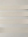 Fashion 120cm(47 inch) Length LV Luggage Leather Stripe, sewing leather bag Accessories(White)
