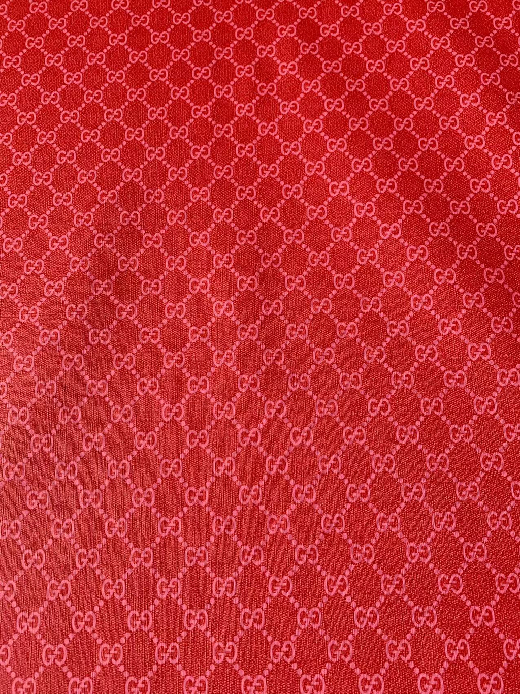Dark Pink Gucci Craft Leather Fabric For Handmade Sneaker Handicraft Goods