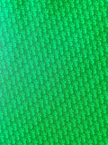 Craft Green Dior Learher Fabric For Handmade Sneaker ,Upholstery Car Handicraft Goods By Yard