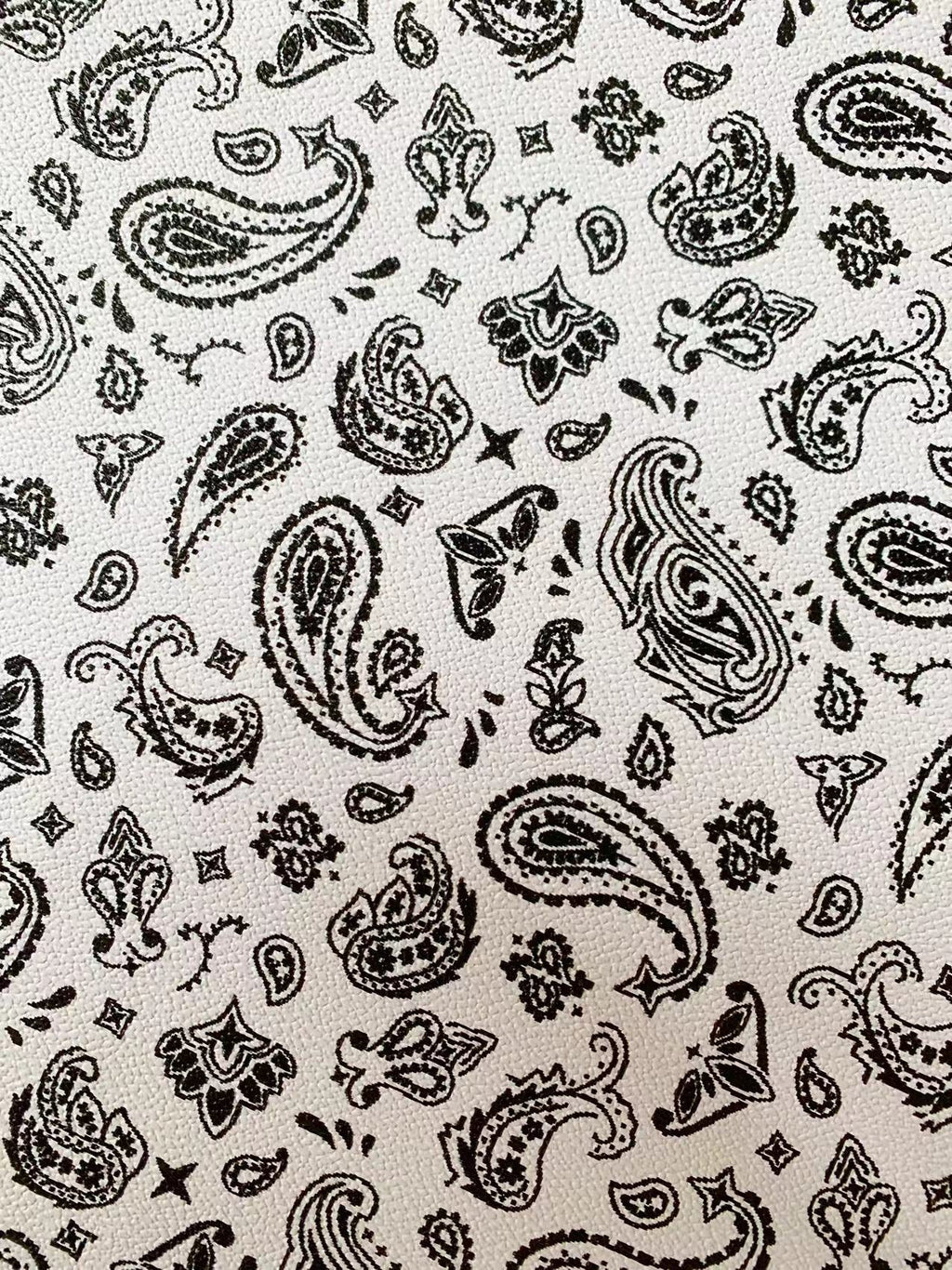Bandanas Leather For handmade DIY shoe,bag Goods,Craft Handicrafts Material leather By Yard(White)