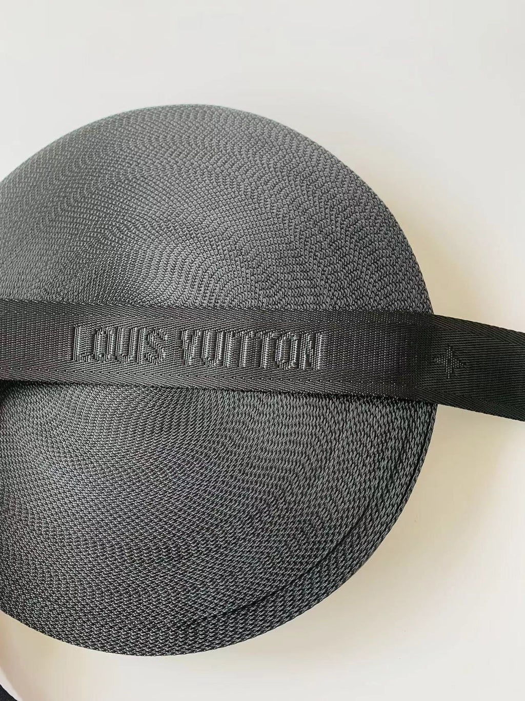 Craft LV 1.5 Inch Handmade Trim Embroidered Stripe Ribbon For Handicrafts By Yard (Black)