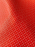 New LV Small Size 0.5mm vinyl crafting leather fabric Bag leather ,shoes leather ,Handicraft leather By Yards(Red)