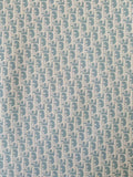 Craft Light Blue Dior Learher Fabric For Handmade Sneaker ,Upholstery Car Handicraft Goods By Yard