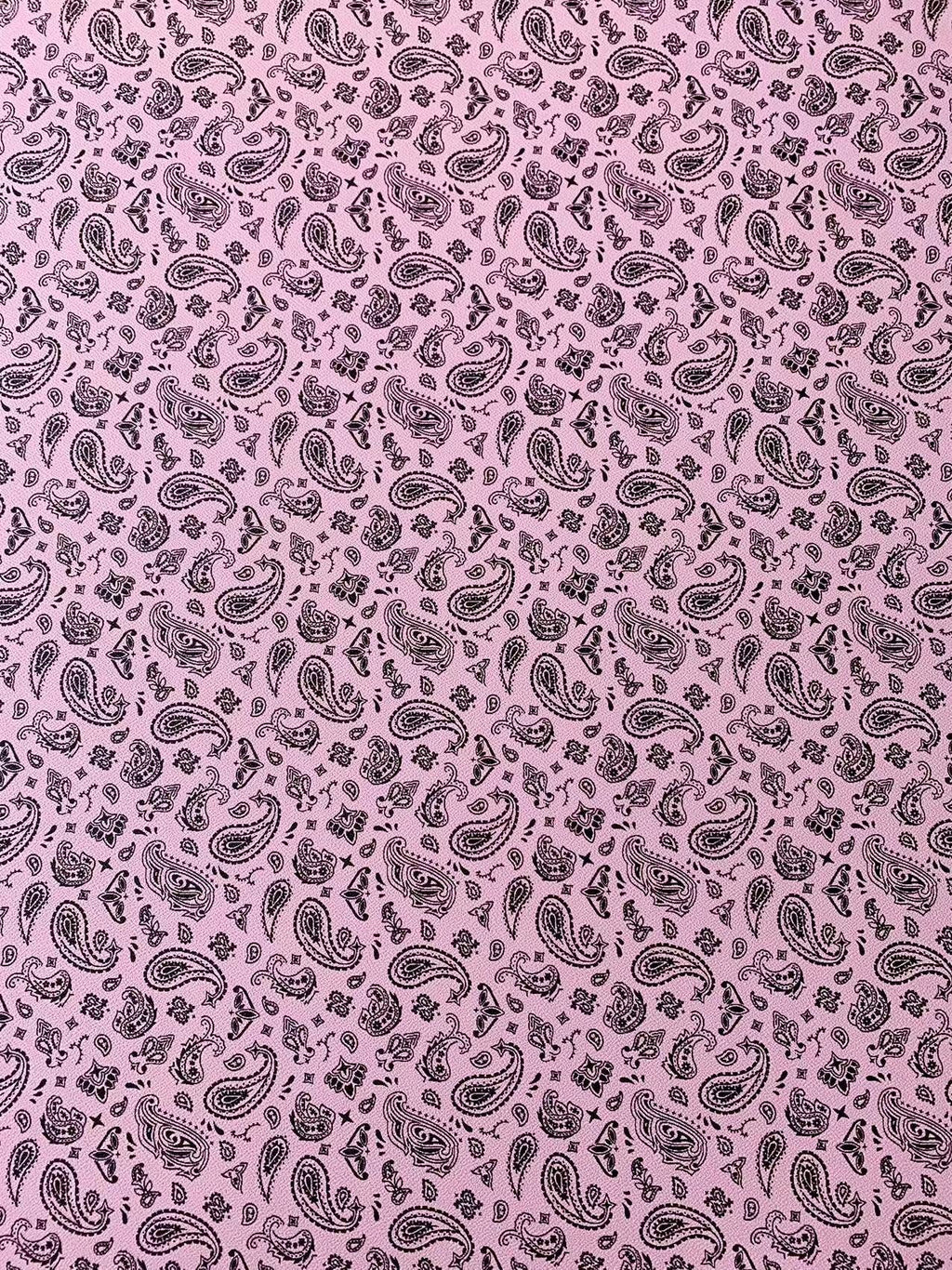 Bandanas Leather For handmade DIY shoe,bag Goods,Craft Handicrafts Material leather By Yard(Pink)