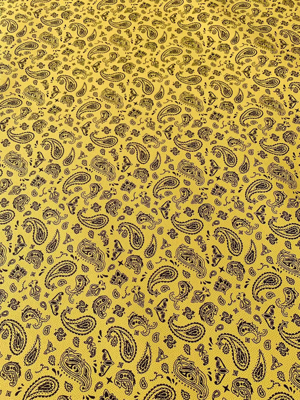 Bandanas Leather For handmade DIY shoe,bag Goods,Craft Handicrafts Material leather By Yard(Yellow)