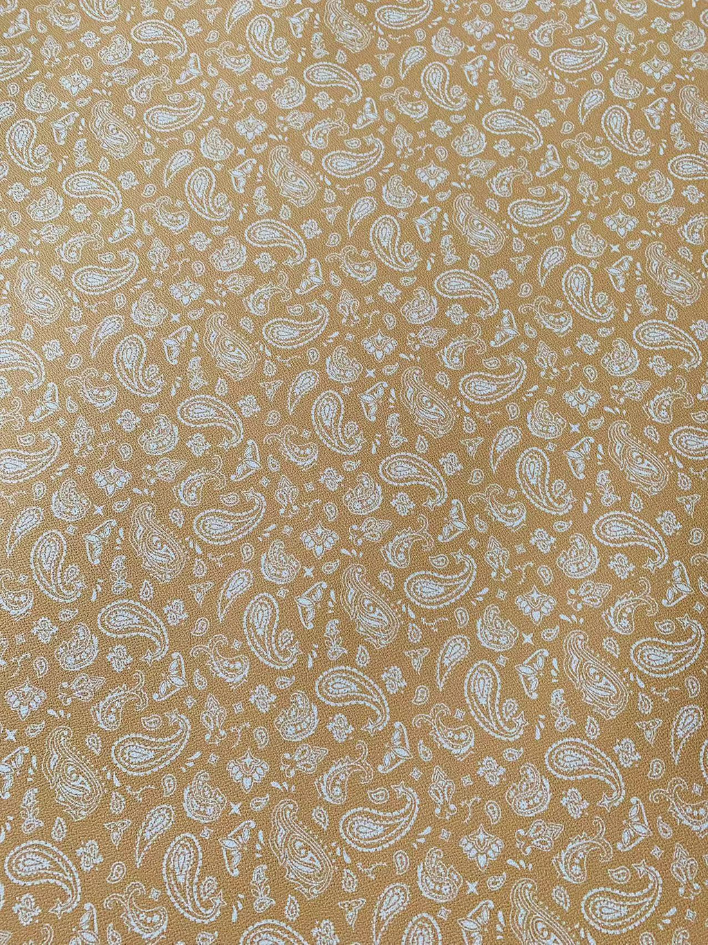 Bandanas Leather For handmade DIY shoe,bag Goods,Craft Handicrafts Material leather By Yard(Beige)