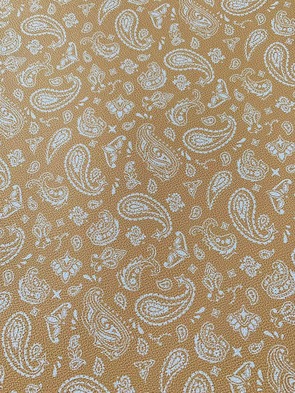 Bandanas Leather For handmade DIY shoe,bag Goods,Craft Handicrafts Material leather By Yard(Beige)