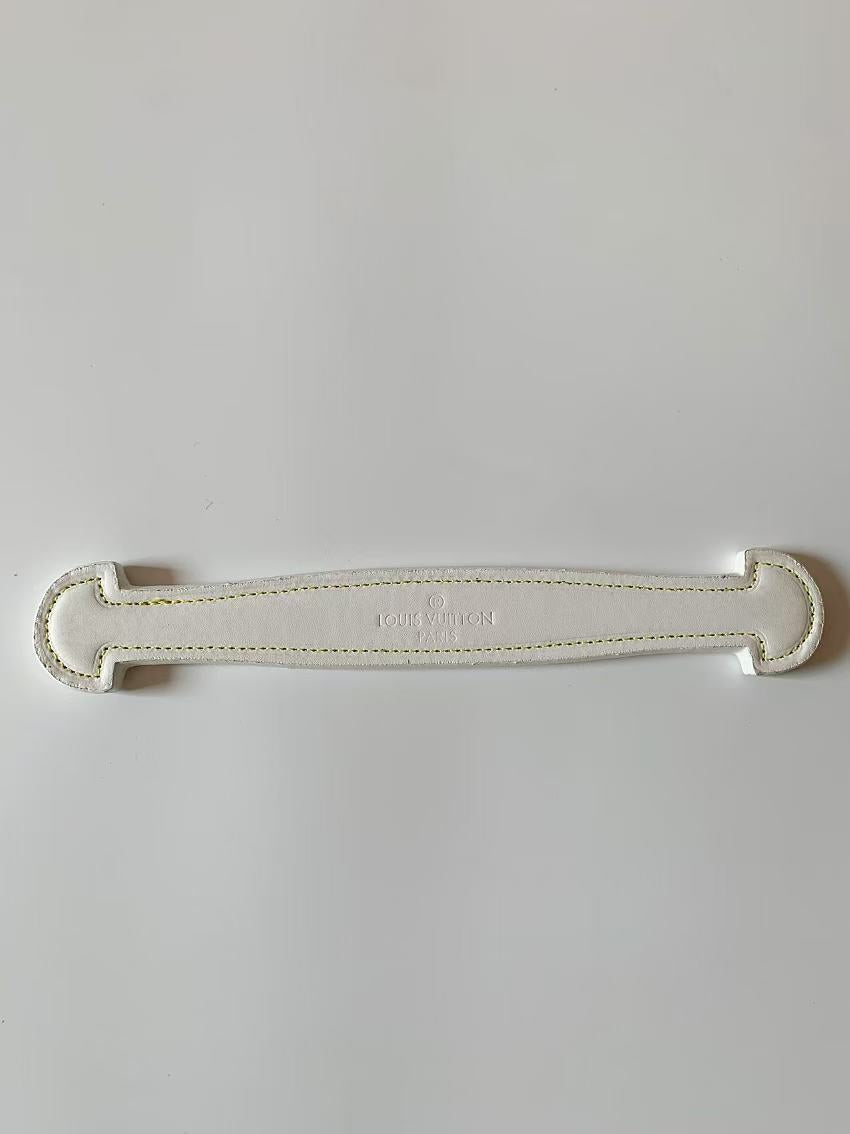 Craft LV Suitcase Hardware Handle ，Box Handle Accessories For Handmade Goods(White)