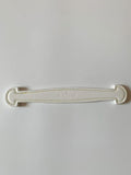 Craft LV Suitcase Hardware Handle ，Box Handle Accessories For Handmade Goods(White)