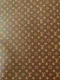 Craft LV 0.5 Inch Size vinyl leather fabric Bag leather ,shoes leather ,Handicraft leather By Yards