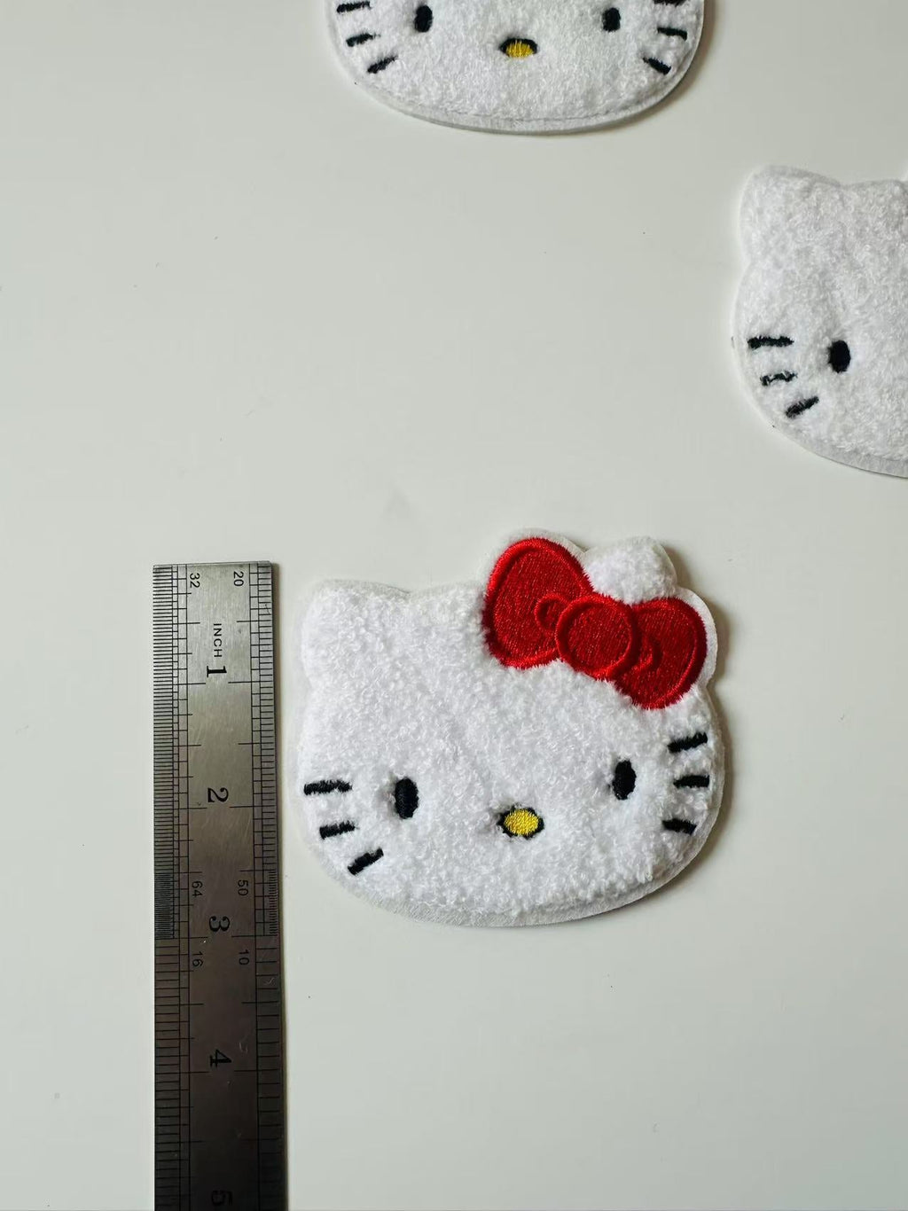 Craft Hello Kitty 3.5"x3 "Embroidery Label For Handmade Handicraft Goods