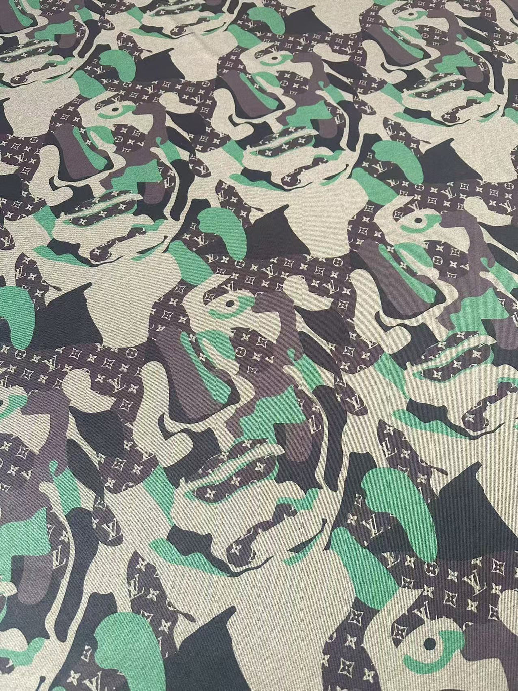 Craft LV With Face Knitted TR Material Fabric For Handmade Handicraft Clothing By Yard