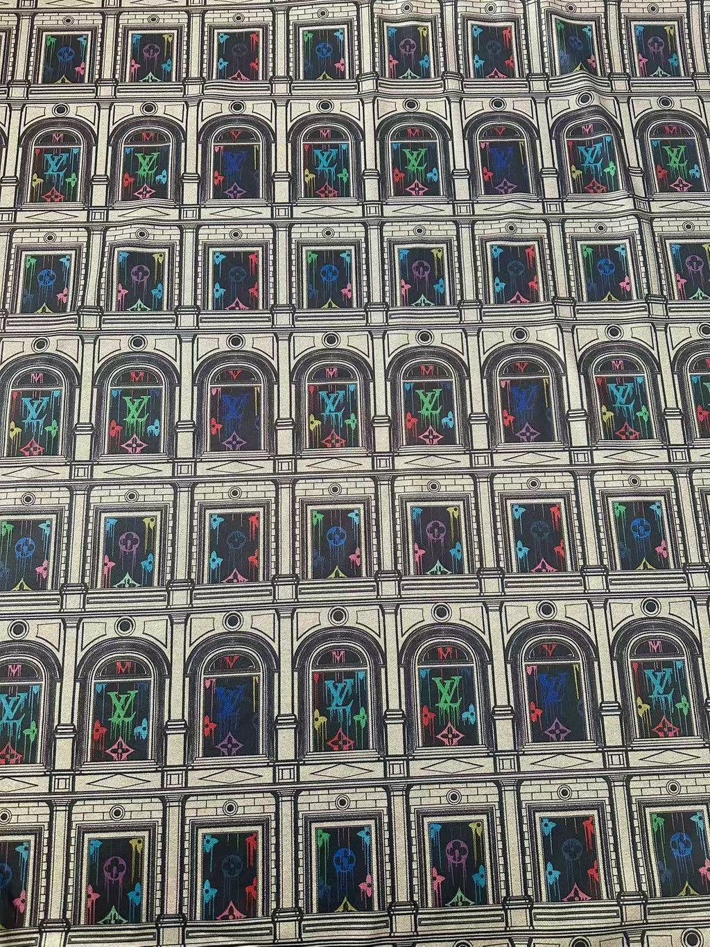 Craft LV Window Knitted TR Material Fabric For Handmade Handicraft Clothing By Yard