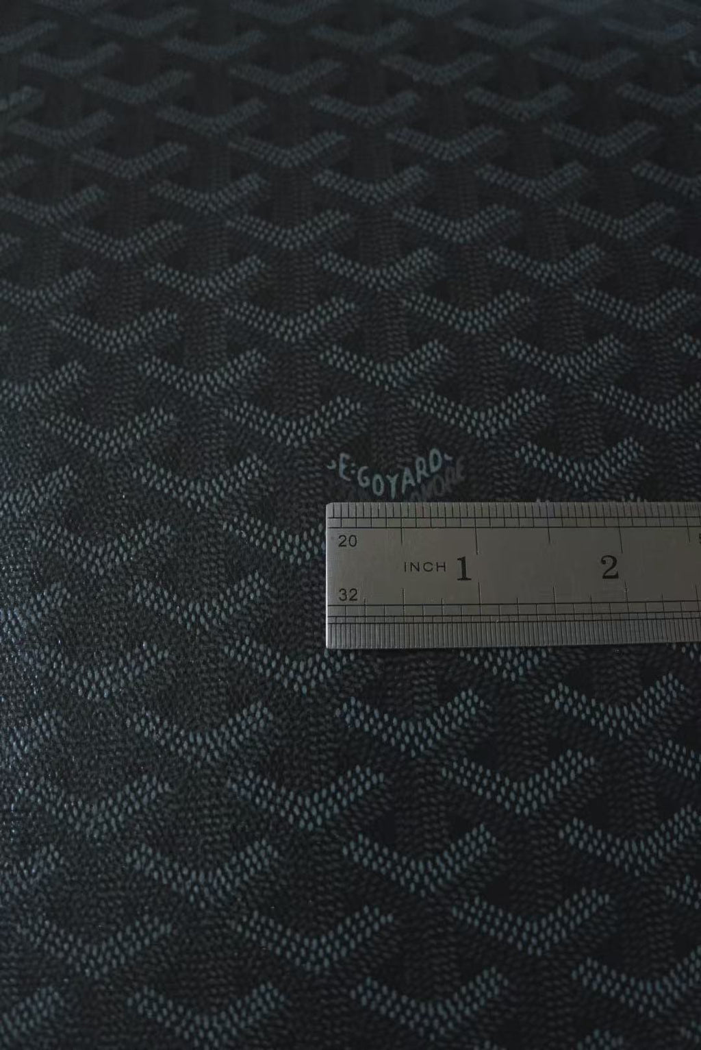 Original Goyard Best Quality Leather For Handmade Bag ,Furniture Handicraft By Yard(Black)