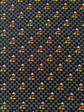 Fashion Gucci Disney Mickey Mouse Cotton With Polyester Fabric, Clothing Elastic Fabric By Yard