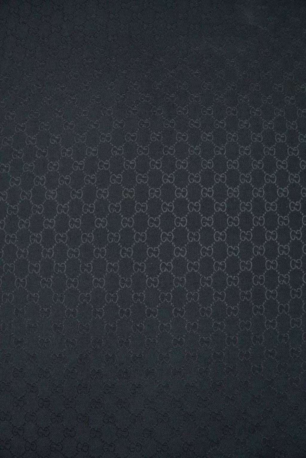 Classic Gucci Jacquard Fabric Cloth, Fabric Bags Fabric Shoes Fabric Hat Fabric good quality (Black)