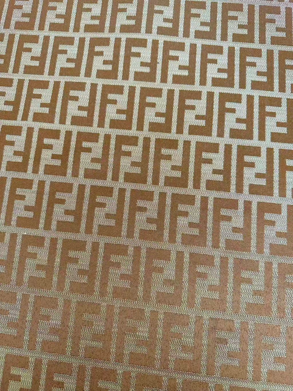 Classic Jacquard Cloth Fabric For Handmade Clothing ,Bags Fabric Shoes Fabric Hat Fabric By Yards(Tan)