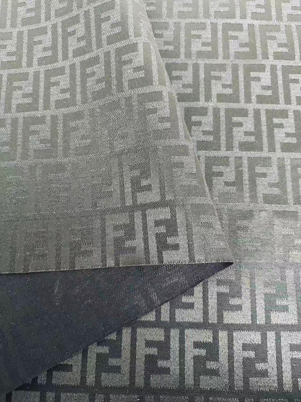 Classic Jacquard Cloth Fabric For Handmade Clothing ,Bags Fabric Shoes Fabric Hat Fabric By Yards(Black)
