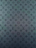 Craft LV Black Silk Printing Cloth Fabric For Handmade Handicraft Goods By Yard