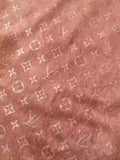 Craft LV Suede Fabric For Handmade Sneaker,Car Upholstery and Apparel By Yard(Brown)