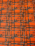 Fashion Hermes With Bow Design Leather Fabric For Handmade Shoes, Upholstery Goods By Yard